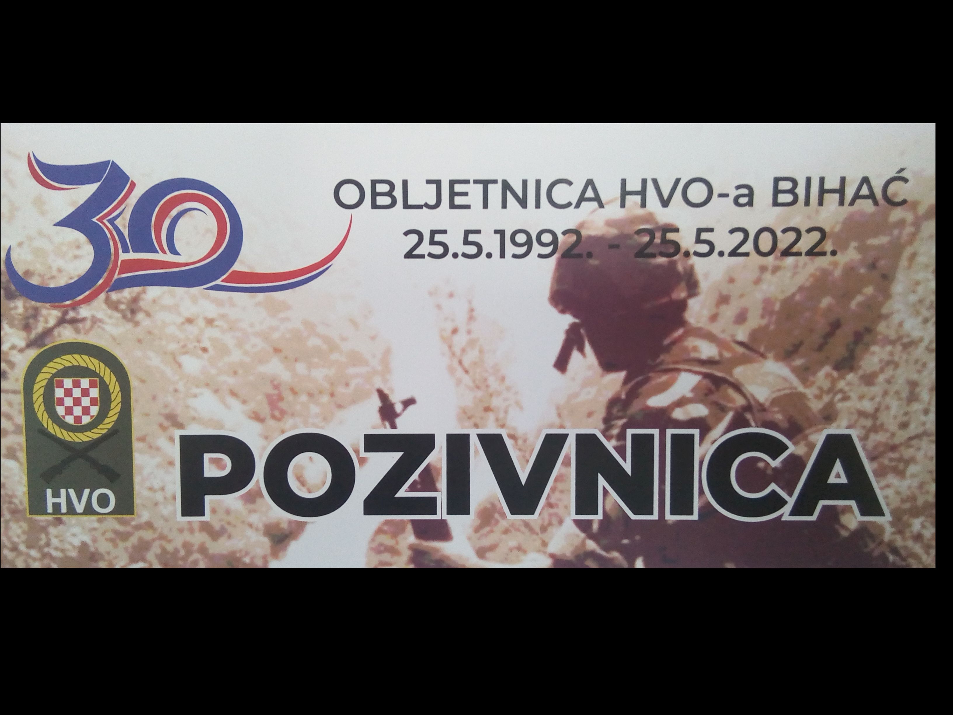Braniteljske udruge obilježavaju 30. godišnjicu HVO-a regije Bihać