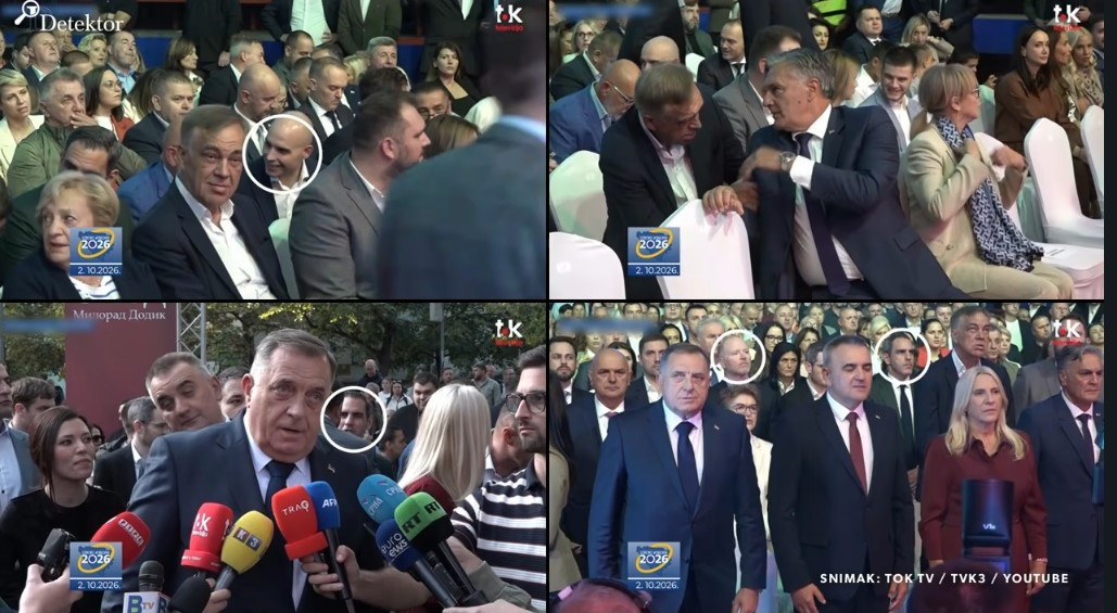 Trumpovi saradnici bili na izbornom skupu SNSD-a
