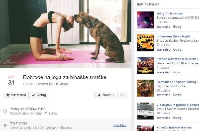 Ljubljanski joga rekreativci za pse iz bihaćkog azila