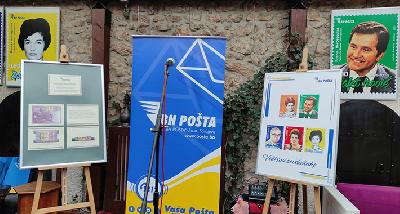 Velikani sevdalinke na poštanskim markama