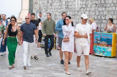 Jeff Bezos i njegova zaručnica u Dubrovnik doveli i slavni par Katy Perry i Orlanda Blooma