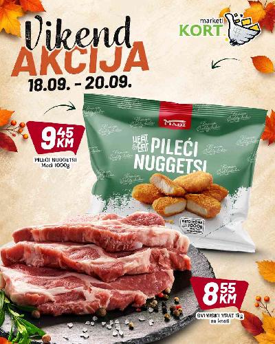 NOVA KORT VIKEND AKCIJA JE PRED NAMA! 🔥🛒