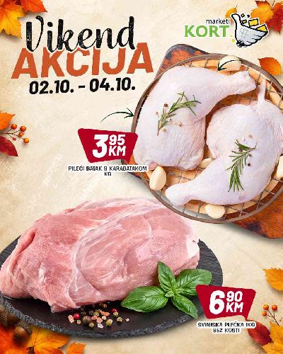 NOVA KORT VIKEND AKCIJA JE PRED NAMA! 🛒🔥