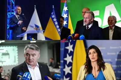 Potop DF-a, rast SBiH...: Šta su pokazali prvi rezultati Općih izbora u BiH