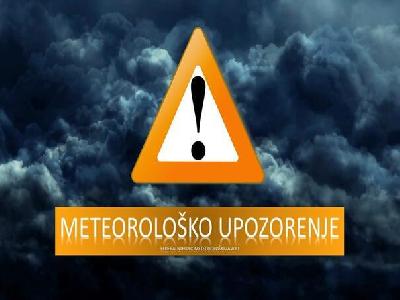 Narandžasti alarm za Hercegovinu: Očekuju se obilne padavine